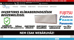 Desktop Screenshot of klimaweb.com