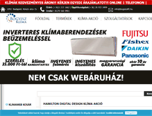 Tablet Screenshot of klimaweb.com